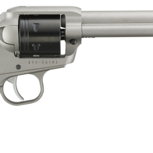 Ruger Wrangler Silver .22 LR 6.5" Barrel 6-Rounds Fixed Sights - HANDGUNS | Miami Shooters Supply