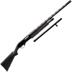 Savage Stevens 320 Field Grade/Security Combo 12 Gauge 3in Matte Black Pump Shotgun - 18.5/28in