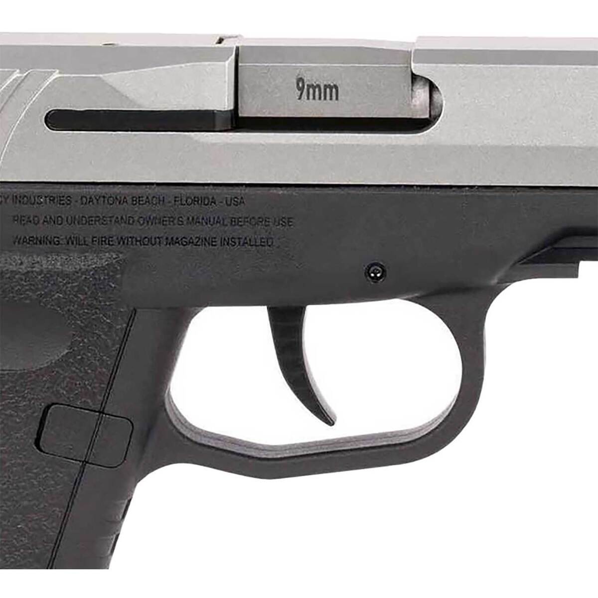 SCCY CPX-2 Gen3 9mm Luger 3.1in Stainless Steel Pistol - 10+1 Rounds - Image 2