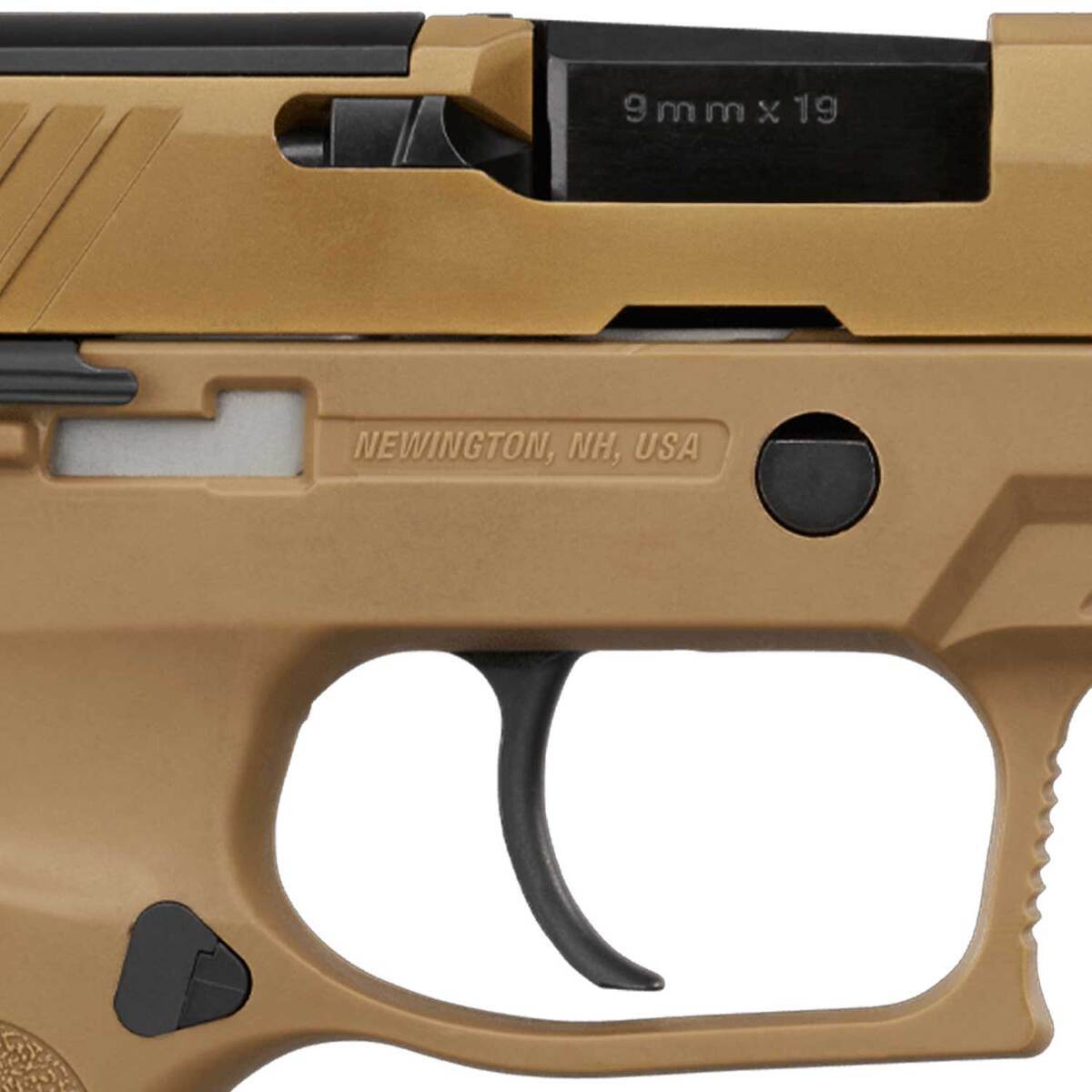 Sig Sauer M18 9mm Luger 3.9in Coyote PVD Pistol - 21+1 Rounds - Image 3