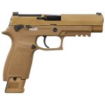 Sig Sauer M17 9mm Luger 4.7in Coyote PVD Pistol - 21+1 Rounds