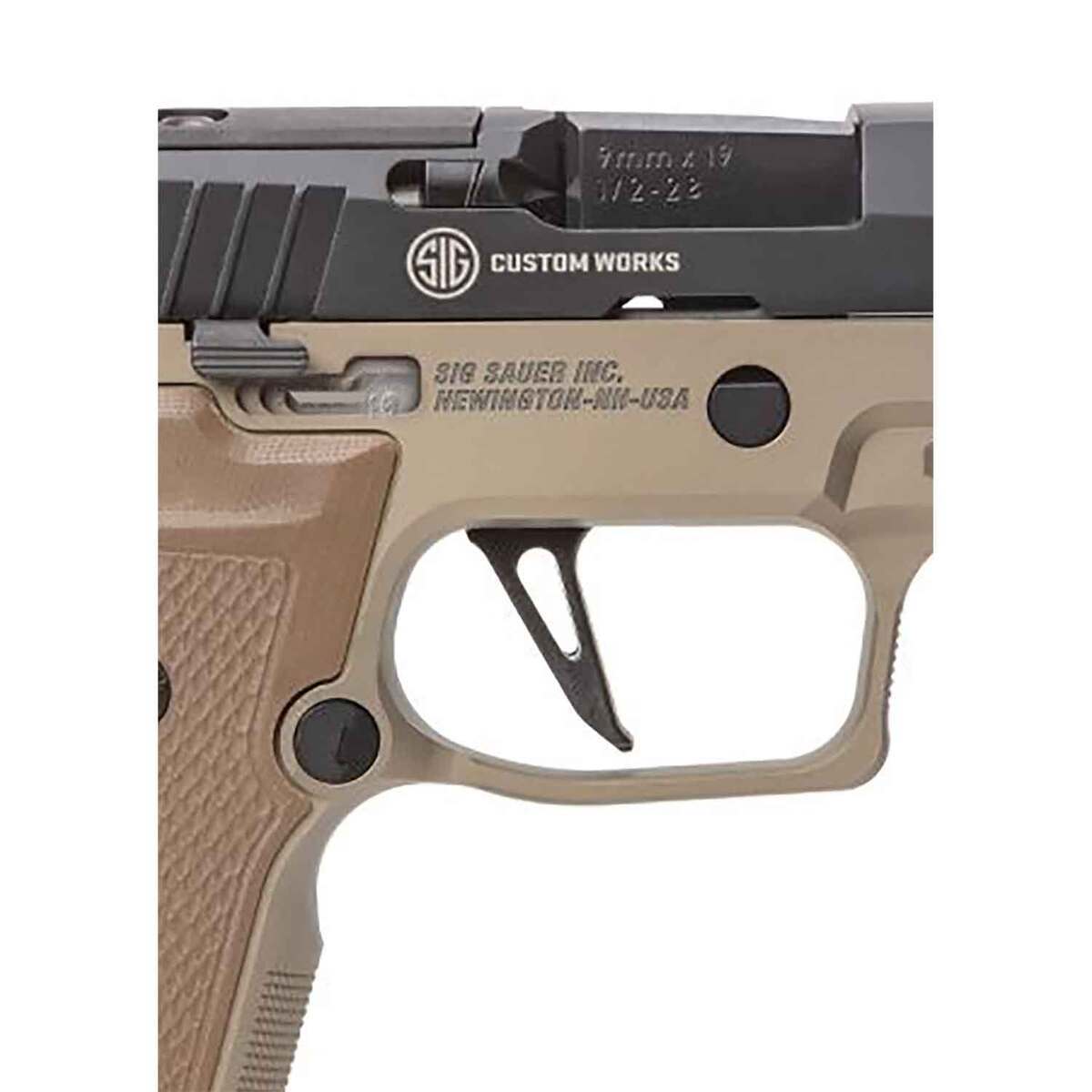 Sig Sauer P320AXG-COMBAT 9mm Luger 4.6in Nitron Pistol - 21+1 Rounds - Image 3
