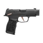 Sig Sauer Rose 9mm Luger 3.1in Black Pistol - 10+1 Rounds