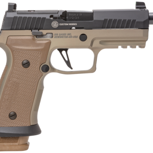 Sig Sauer P320 AXG Combat Flat Dark Earth 9mm 4.6" Barrel 21-RoundsThreaded Barrel