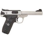 Smith & Wesson SW22 Victory 22 Long Rifle 5.5in Stainless Pistol - 10+1 Rounds