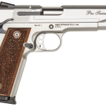 Smith and Wesson 1911 Performance Center Pro Stainless 9mm 5" Barrel 10-Rounds Wood Grip