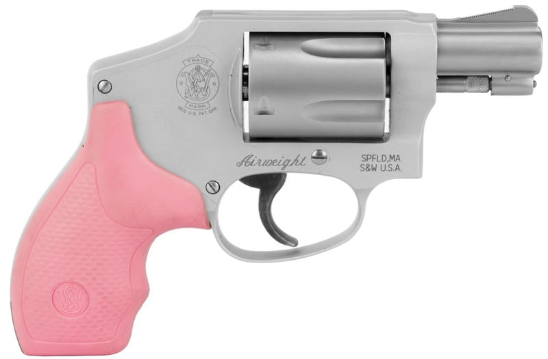 Smith and Wesson 642 Airweight Pink .38 Special +P 1.88" Barrel 5-Rounds Smith and Wesson 642 Airweight Pink .38 Special +P 1.88" Barrel 5-Rounds - HANDGUNS - Miami Shooters Supply