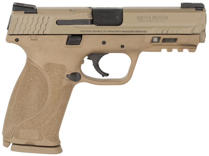 Smith and Wesson M&P M2.0 Flat Dark Earth 9mm 4.25" Barrel 17-Rounds