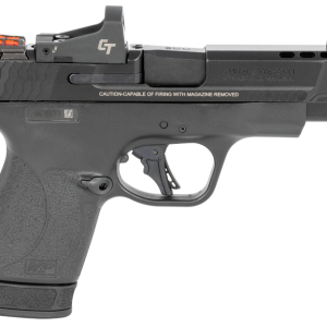 Smith and Wesson M&P Performance Center Shield Plus Black 9mm 4" Barrel 13-Rounds Crimson Trace Red Dot