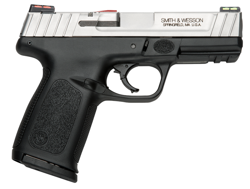 Smith and Wesson SD9VE 9mm 4" Barrel 10-Rounds HiViz Sights