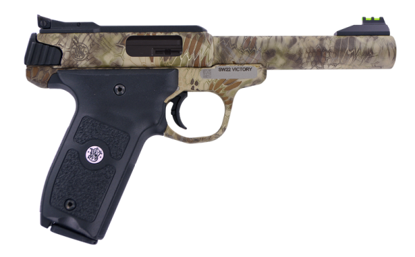 Smith and Wesson SW22 Victory Kryptek Highlander .22 LR 5.5" Barrel 10-Rounds