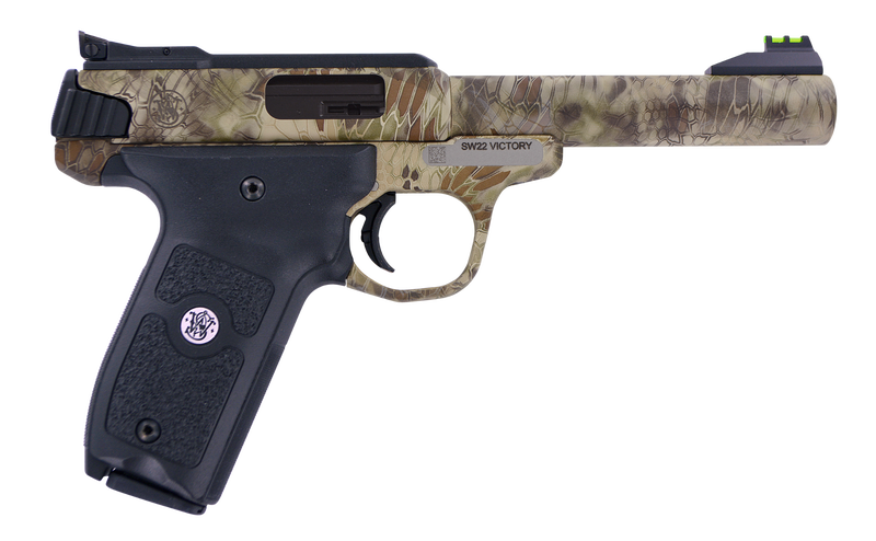 Smith and Wesson SW22 Victory Kryptek Highlander .22 LR 5.5" Barrel 10-Rounds