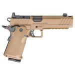 Springfield Armory 1911 DS Prodigy Comp AOS 9mm Luger 5in Coyote Brown Cerakote Pistol - 20+1 Rounds