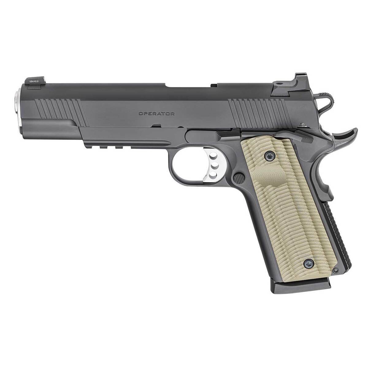 Springfield Armory 1911 Operator 45 Auto (ACP) 5in Black Pistol - 8+1 Rounds - Image 2