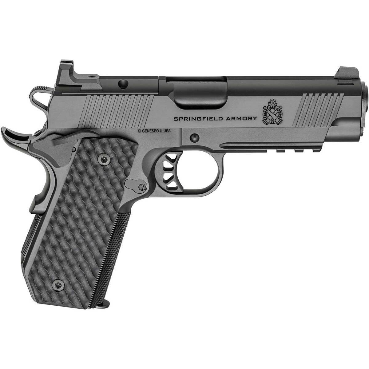 Springfield Armory 1911 TRP AOS Carry 45 Auto (ACP) 4.25in Black Cerakote Pistol - 7+1 Rounds