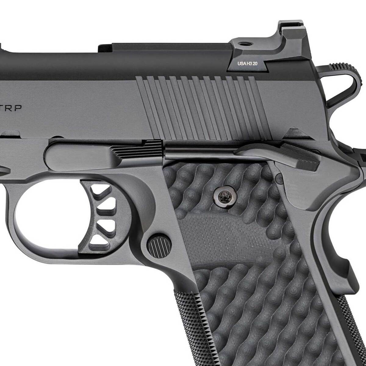 Springfield Armory 1911 TRP CC 45 Auto (ACP) 4.25in Black Cerakote Pistol - 7+1 Rounds - Image 3