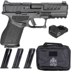 Springfield Armory Echelon Compact Gear Up Package 9mm Luger 4in Black Melonite Pistol - 15+1 Rounds