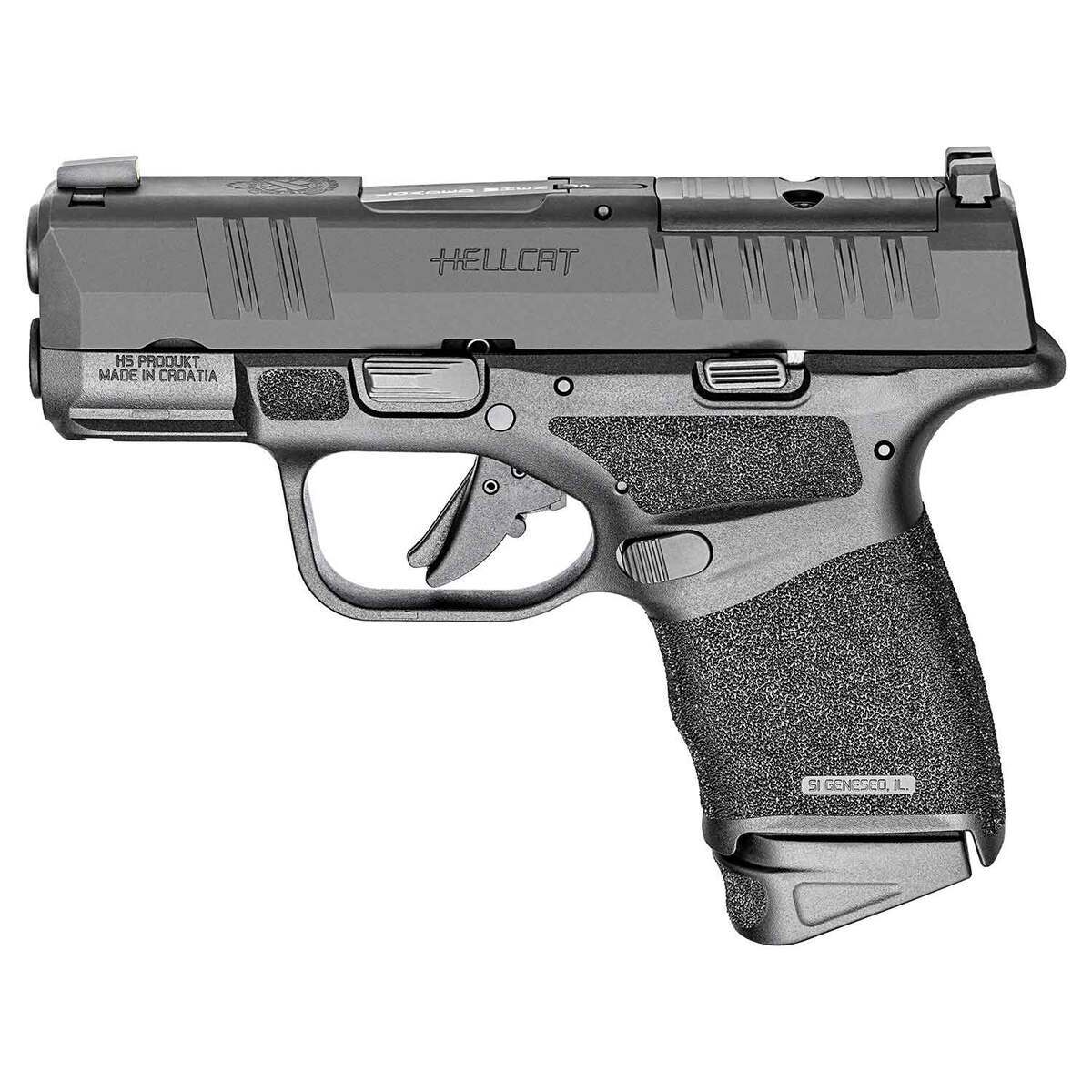 Springfield Armory Hellcat Micro-Compact OSP 9mm Luger 3in Black Melonite Pistol - 10+1 Rounds - Image 2