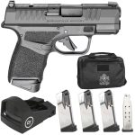 Springfield Armory Hellcat OSP 9mm Luger 3in Black Melonite Pistol - 10 Rounds - CA Compliant