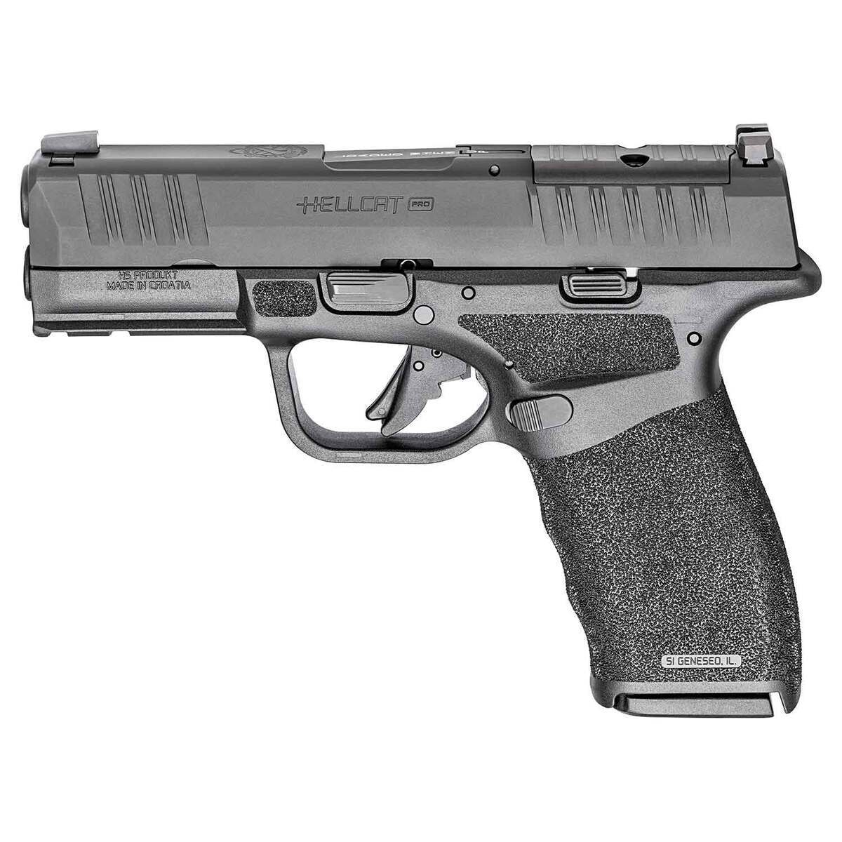 Springfield Armory Hellcat Pro OSP 9mm Luger 3.7in Black Melonite Pistol - 10+1 Rounds - CA Compliant - Image 2