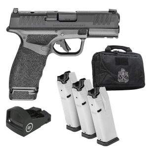 Springfield Armory Hellcat Pro OSP Gear Up Package 9mm Luger 3.7in Black Melonite Pistol - 17+1 Rounds