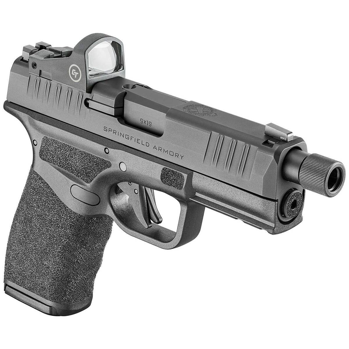 Springfield Armory Hellcat Pro OSP Threaded Gear Up Package 9mm Luger 4.4in Black Melonite Pistol - 17+1 Rounds - Image 2