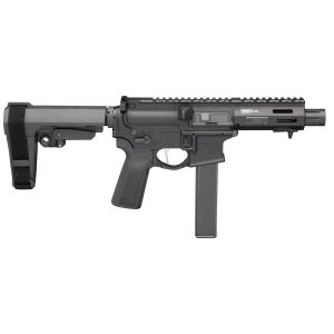 Springfield Armory Saint Victor with Brace 9mm Luger 5.5in Black Melonite Semi Automatic Modern Sporting Pistol - 32+1 Rounds