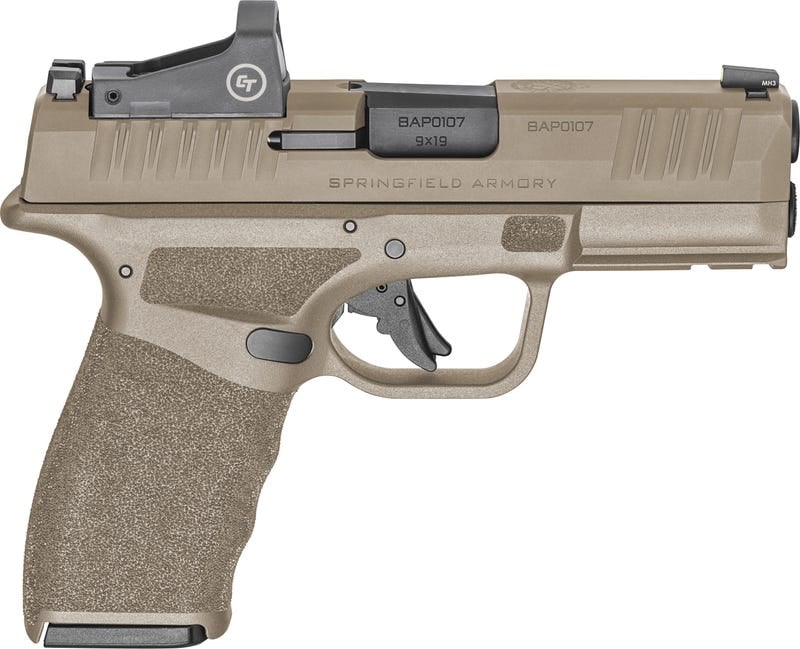 Springfield Armory Hellcat Pro Flat Dark Earth 9mm 3.7" Barrel 10-Rounds CT-1500
