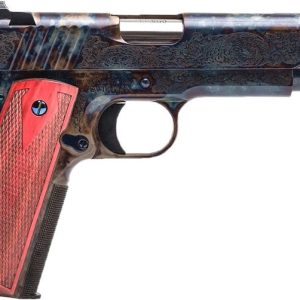 Standard Manufacturing 1911 Color Case Hardened .45 ACP 5" Barrel 7-Rounds Engraved