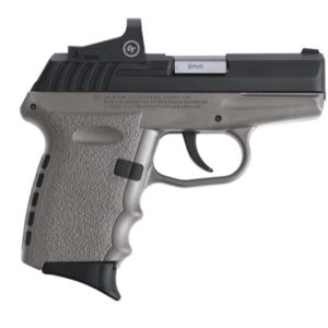 SCCY CPX-2 RD Gray / Black 9mm 3.1" Barrel 10-Rounds Red Dot Sight