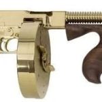 Auto-Ordnance 1927A-1 Deluxe Gold .45 ACP 16.5" Barrel 50-Rounds