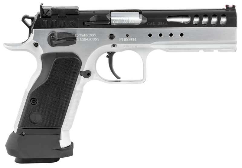 Tanfoglio Defiant Limited Master Chrome .38 Super 4.75" Barrel 18-Rounds