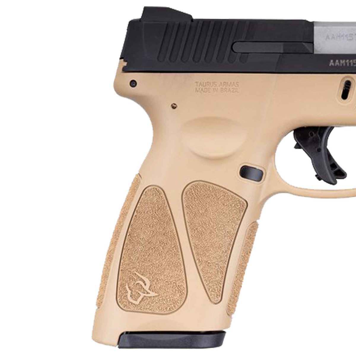 Taurus G3 9mm Luger 4in Black/Tan Pistol - 17+1 Rounds - Image 2
