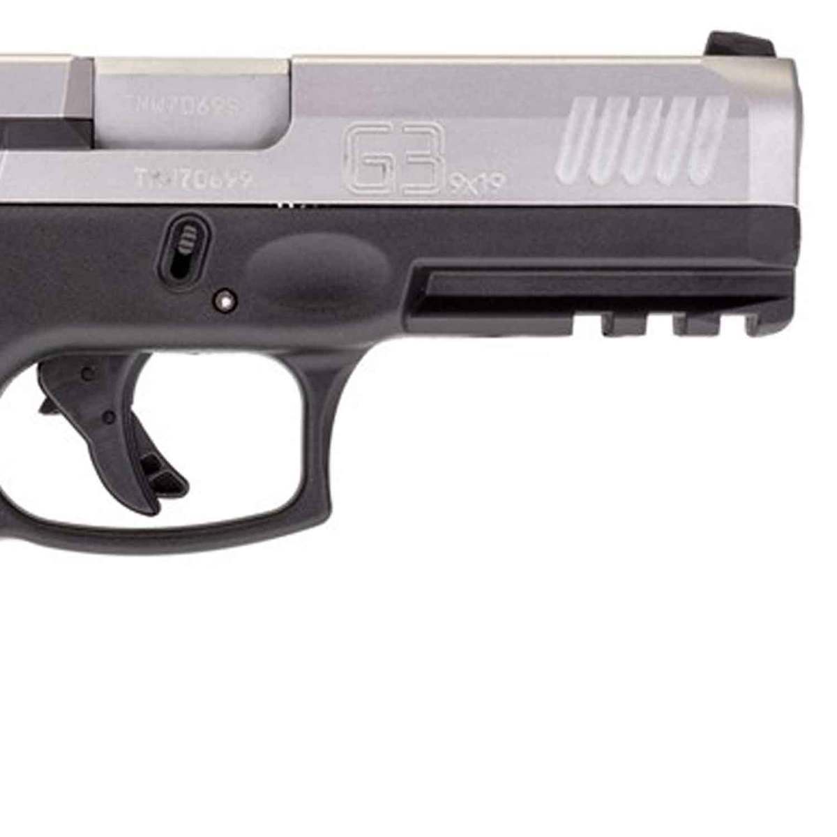 Taurus G3 9mm Luger 4in Stainless/Black Pistol - 17+1 Rounds - Image 3