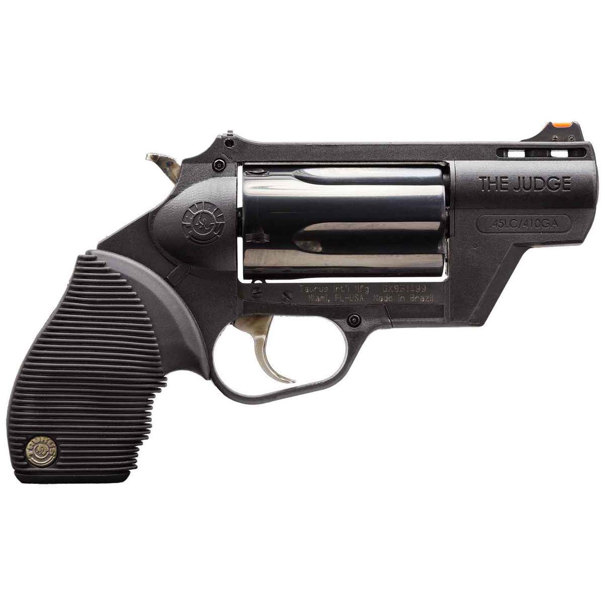Taurus Judge Public Defender 45 (Long) Colt 2in Matte Black Oxide Revolver - 5 Rounds