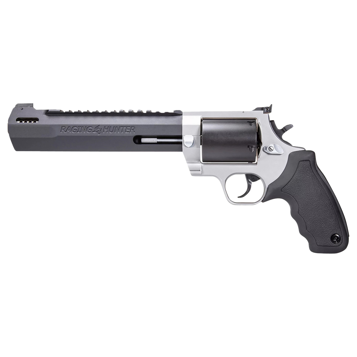Taurus Raging Hunter 500 S&W 8in Matte Black/Silver Revolver - 5 Rounds - Image 2