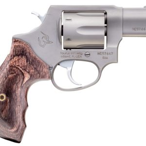 Taurus 856 Stainless .38 Special +P 2" Barrel 6-Rounds Walnut Grips