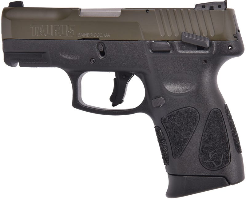 Taurus G2C OD Green 9mm 3.25" Barrel 12-Rounds Adjustable Rear Sight