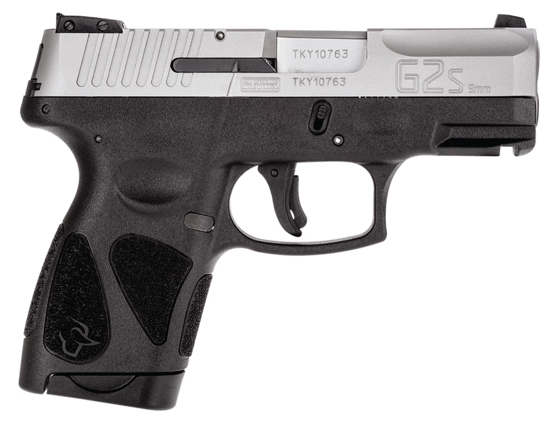 Taurus G2S Stainless 9mm 3.2" Barrel 7-Rounds Manual Safety