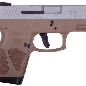 Taurus G2S Stainless / Coyote Brown 9mm 3.25" Barrel 7-Rounds