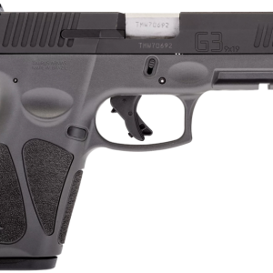 Taurus G3 Gray 9mm 4" Barrel 15-Rounds Adjustable Rear Sight