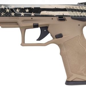 Taurus TX22 Distressed Flag / Flat Dark Earth .22 LR 4.1" Barrel 10-Rounds