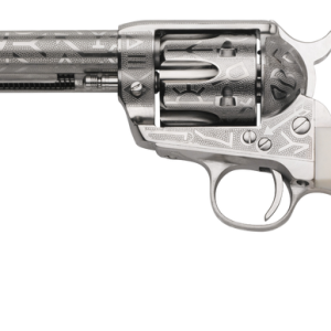 Taylors and Co 1873 Cattle Brand Stainless .45 Colt 5.5" Barrel 6-Rounds White Grips