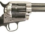 Taylors and Co 1873 Cattleman Coin Photo Engraved .357 Mag 5.5" Barrel 6-Rounds