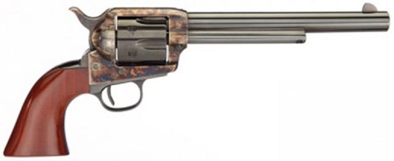 Taylors and Co 1873 Cattleman Color Case Blued .357 Mag 7.5" Barrel 6-Rounds