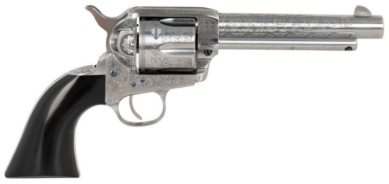 Taylors and Co 1873 Cattleman Stainless .357 Mag 5.5" Barrel 6-Rounds Photo Finish