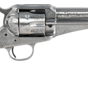 Taylors and Co 1875 Army Outlaw Steel .45 Colt 5.5" Barrel 6-Rounds White Engraved