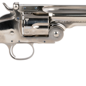 Taylors and Co Schofield Top Break Nickel .45 Colt 5" Barrel 6-Rounds