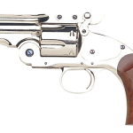 Taylors and Co Schofield Top Break Nickel .44-40 5" Barrel 6-Rounds Fixed Sights
