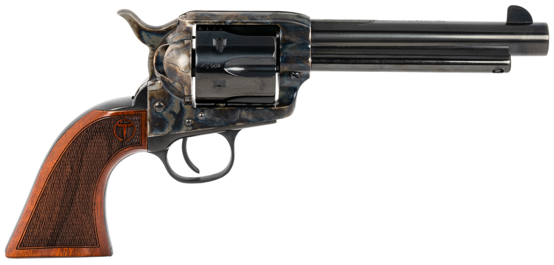 Taylors and Co Smoke Wagon Color Case Hardened .44-40 5.5" Barrel 6-Rounds Walnut Grip